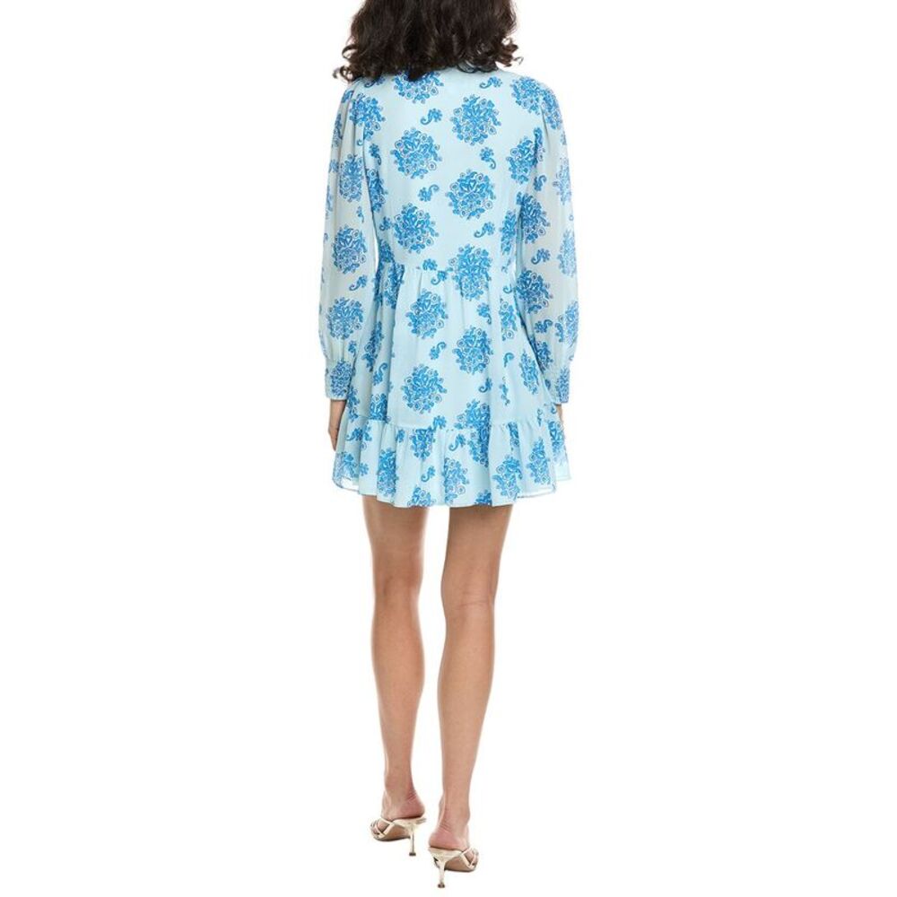 Sail To Sable Womens Mini Dress, Blue - Picture 2 of 3
